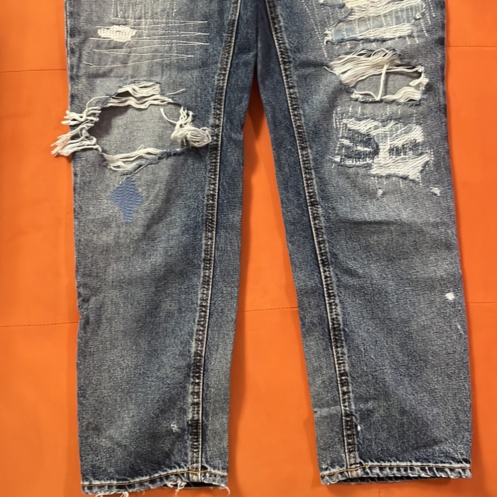 Bdg Patchwork A Distressed Denim - image 2